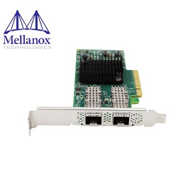 Mellanox MCX654106A-ECAT Connect-6 Dual-Port QSFP56 100GbE Draadloze netwerkkaart voor datacenters Internal Server PCIe Stock