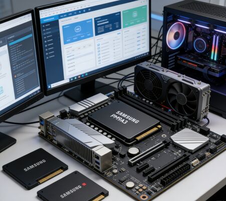 Samsung MZQL23T8HCLS-00B7C 3.84TB Enterprise SSD PCIe 4.0 U.2 NVMe 1.4 voor Server Datacenter