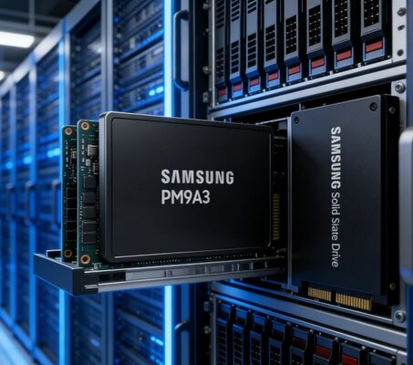 Samsung MZQL23T8HCLS-00B7C 3.84TB Enterprise SSD PCIe 4.0 U.2 NVMe 1.4 voor Server Datacenter