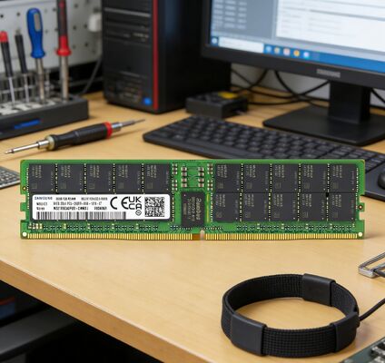 Samsung M321R8GA0PB0-CWMCJ 64GB DDR5 5600MT/s (PC5-44800) ECC RDIMM 2Rx4 1.1V Servergeheugen RAM