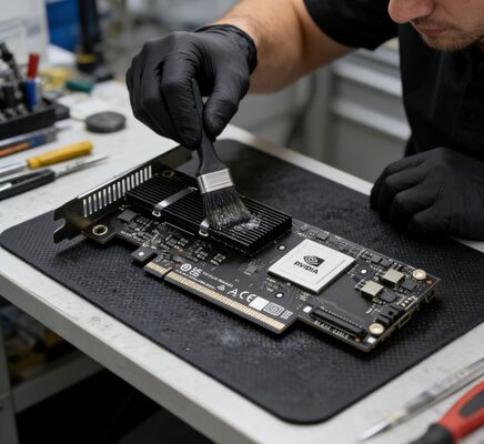 NVIDIA C8220 ConnectX‐8 SuperNIC 200GbE/400GbE NDR200 InfiniBand PCIe 6.0 QSFP112 Netwerkkaart