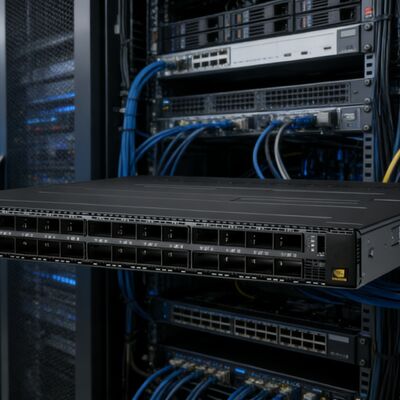 Hot Saling NVIDIA MQM9790-NS2R Quantum-2 Switch 64×400Gb/s Low Latency InfiniBand Switch voor AI Data Center