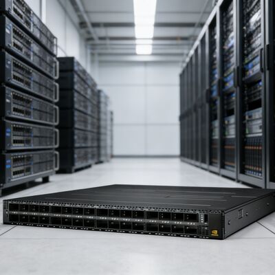NVIDIA MQM9790-NS2R NVIDIA 400G NDR InfiniBand onbeheerde netwerkswitch