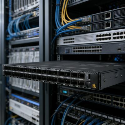 NVIDIA MQM9790-NS2R NVIDIA 400G NDR InfiniBand onbeheerde netwerkswitch