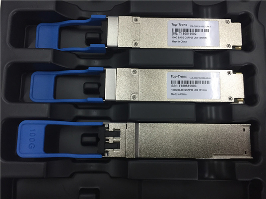 Bovenkant trans de Module van 100G QSFP28 van de Zendontvanger van CWDM4 MSA 1310NM 10km LR4