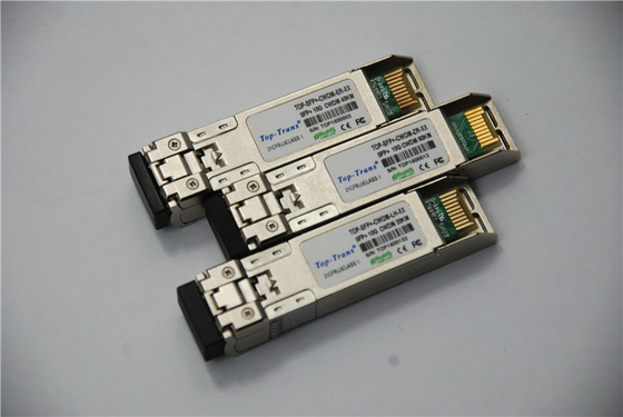 Toepassing voor 10G-Optische Module 40Km van het Vezelkanaal CWDM Sfp Zendontvangermodule