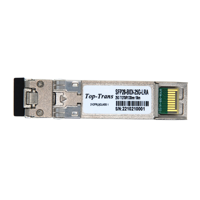 Optische Zendontvanger 20KM van 5G Fronthaul 25G BIDI SFP28 de Enige Vezel van ECPRI