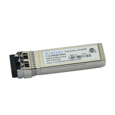 De originele Optische Module 6G SFP 850NM 300M van Finisar FTLF8526P3BNL FC