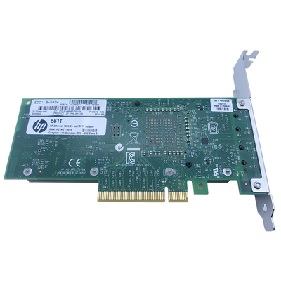 De Serveradapter 2 Haven 10Gb Nic Server Network Interface Card van HPE 561T Ethernet